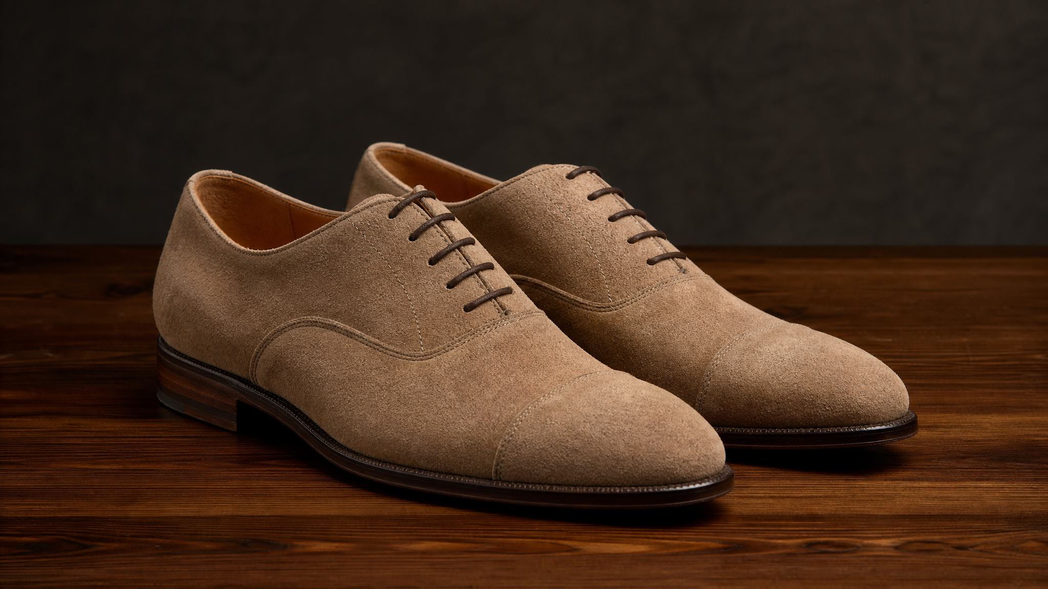 YF-OX-2603 split-suede oxford